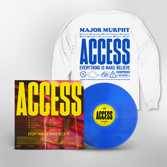 Major Merch: Access Vinyl + Long Sleeve Tee