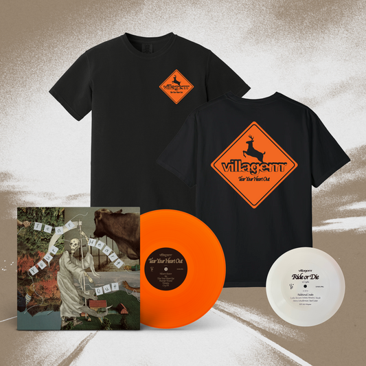 villagerrr - 'Tear Your Heart Out' Vinyl + Tee Bundle