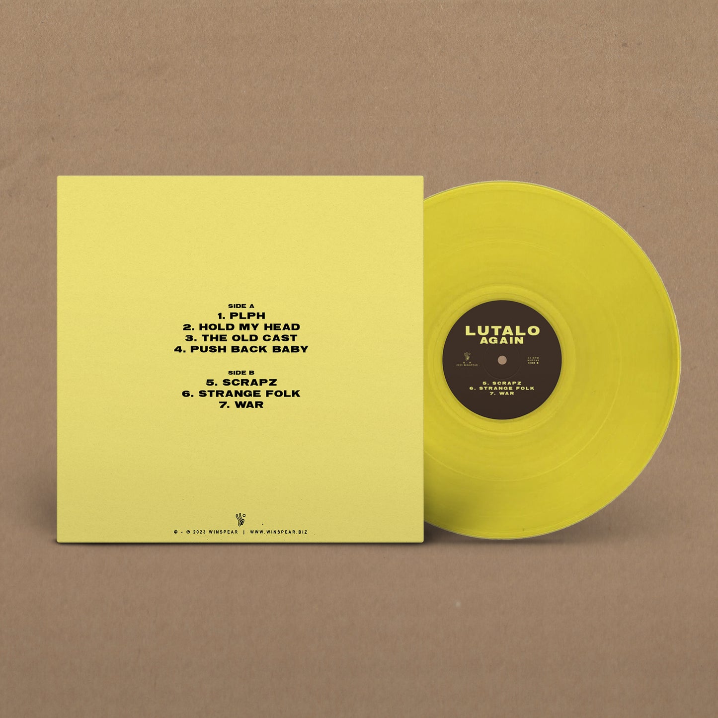 AGAIN: Transparent Yellow Vinyl