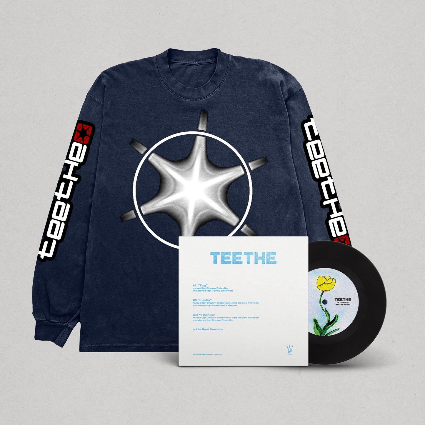 Teethe Bundle: Long Sleeve + 7"