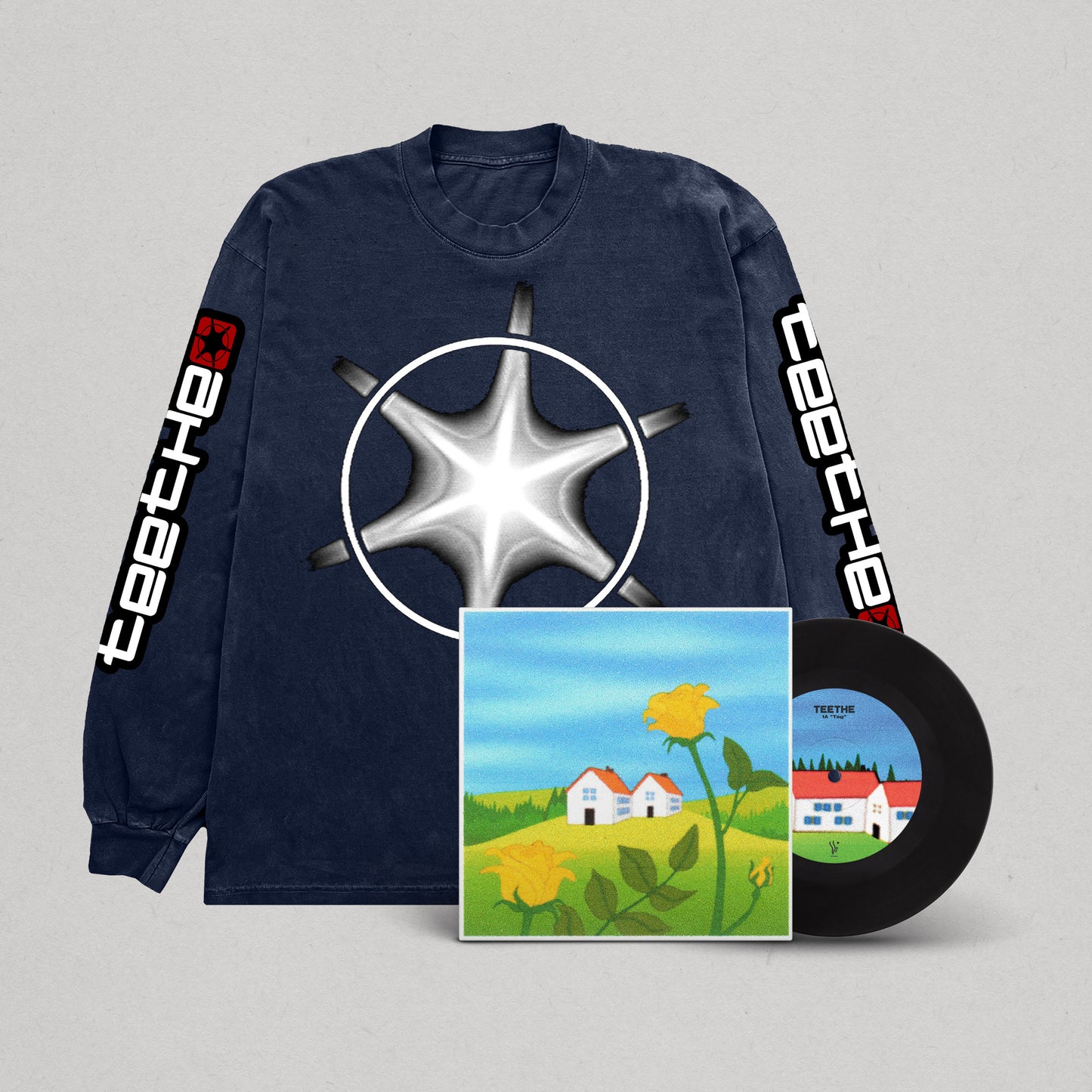 Teethe Bundle: Long Sleeve + 7"