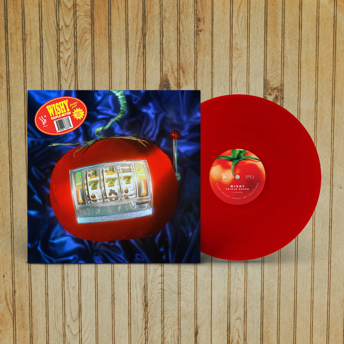 Triple Seven - Tomato Red Vinyl