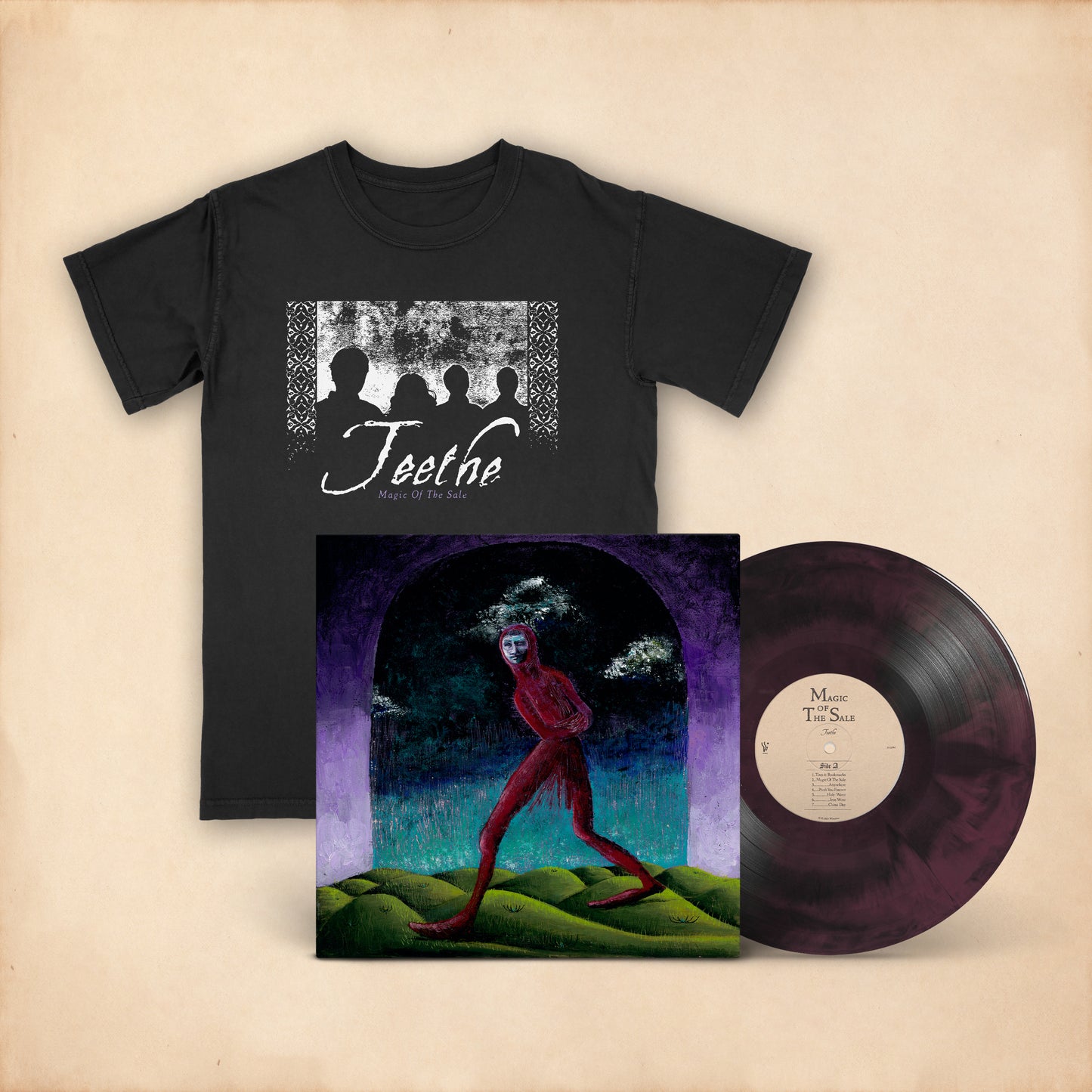 Teethe - Magic Of The Sale - Vinyl + T-Shirt Bundle