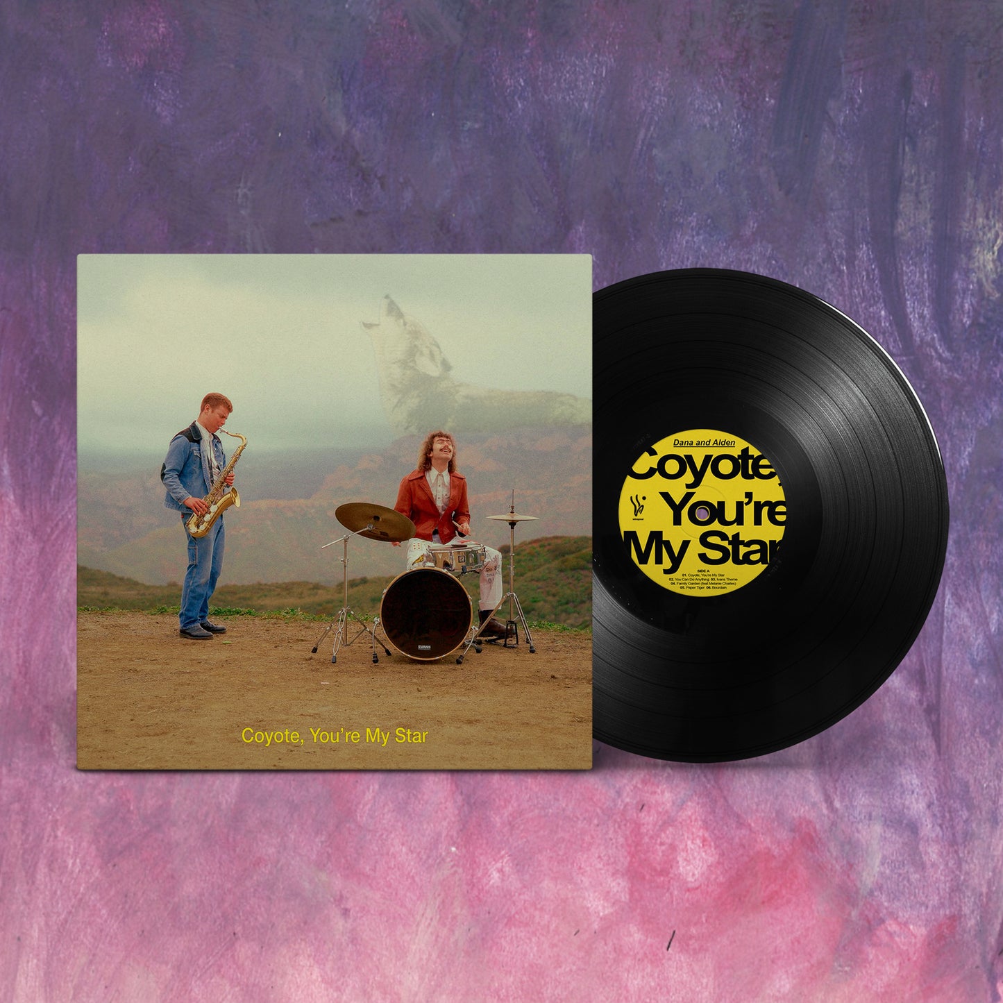 Coyote, You're My Star - Black Vinyl