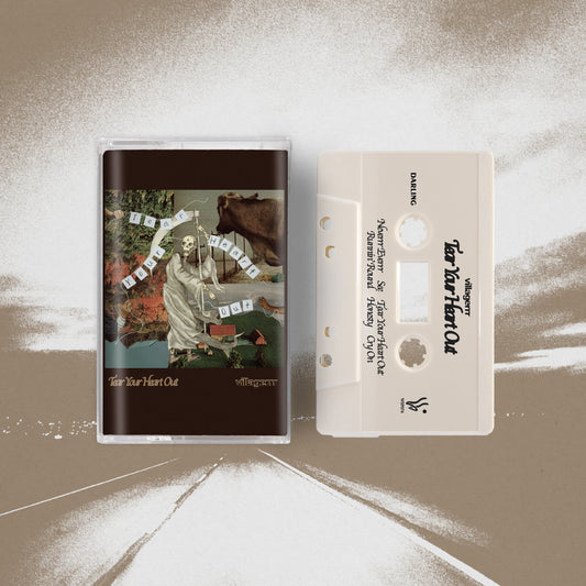 Tear Your Heart Out - Bone White Cassette Tape