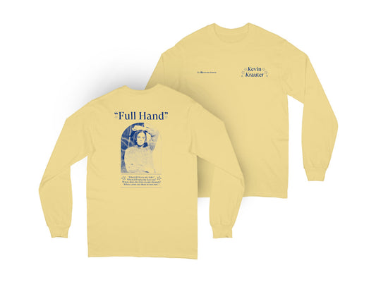 'Full Hand' Kevin Krauter - Long Sleeve Tee