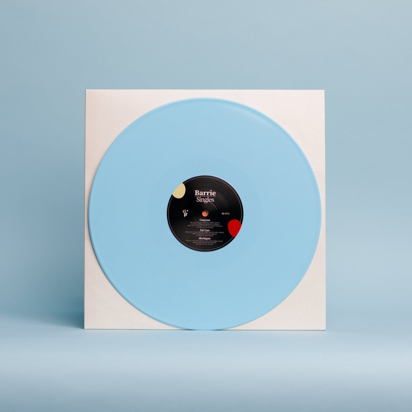 Barrie - 'Singles' Baby Blue Vinyl