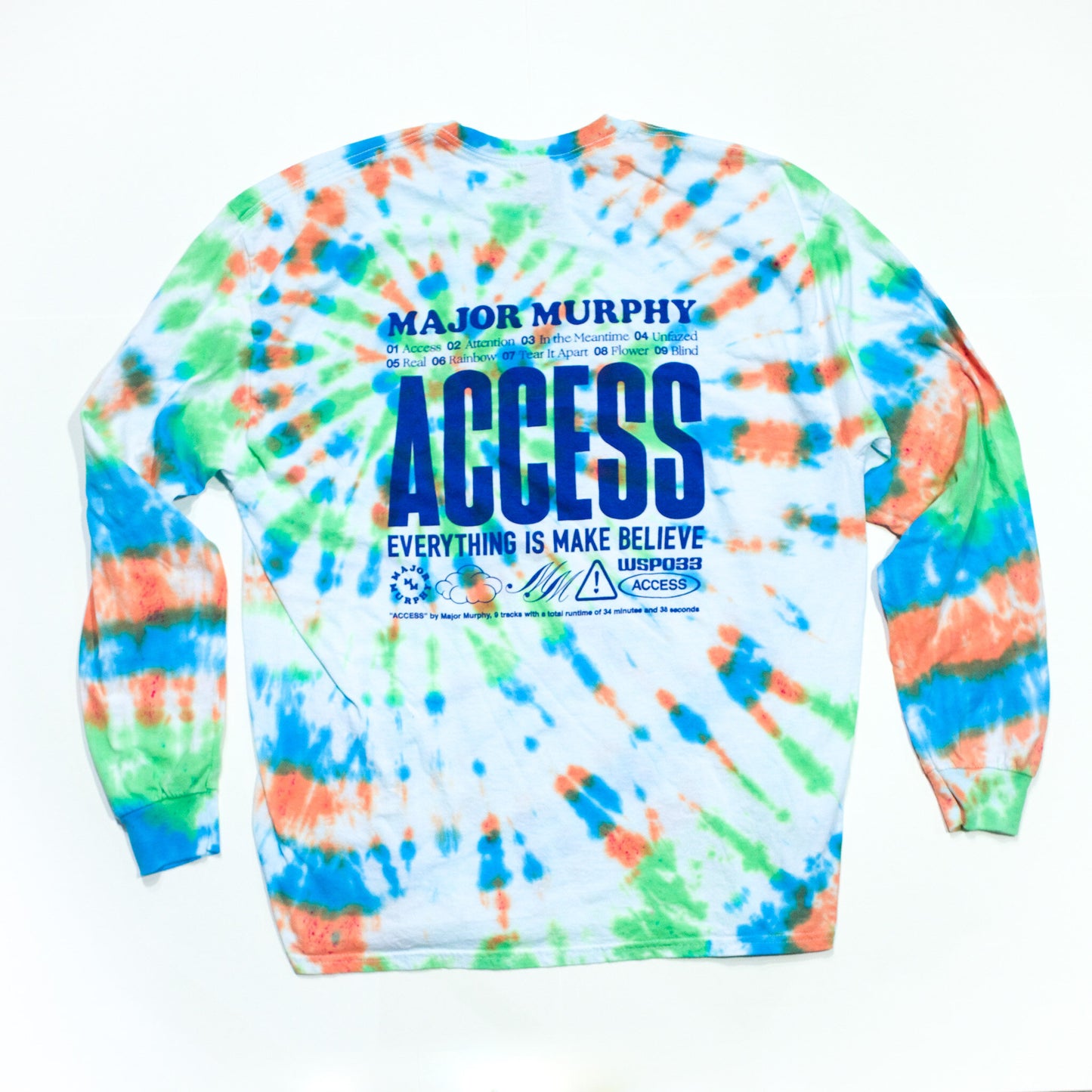 Access: TIE-DYED Long Sleeve Tee