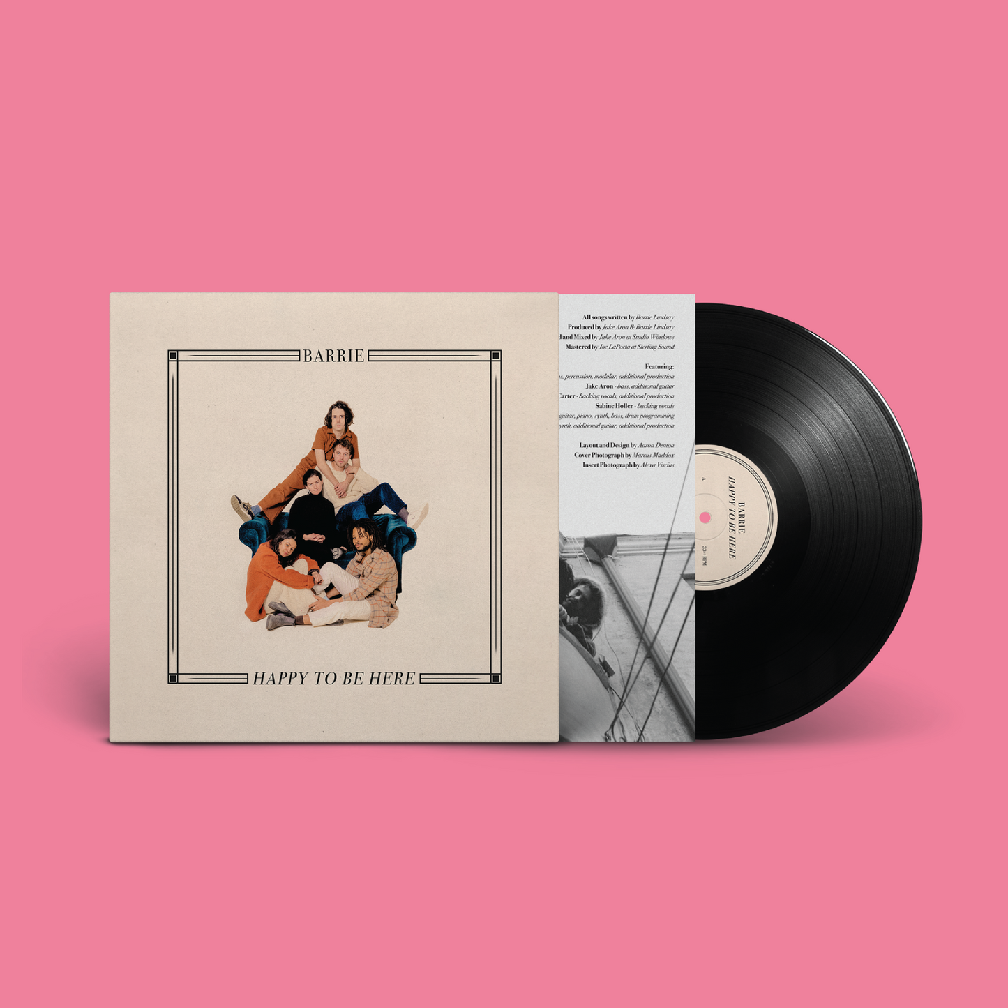 Barrie - 'Happy To Be Here' Vinyl