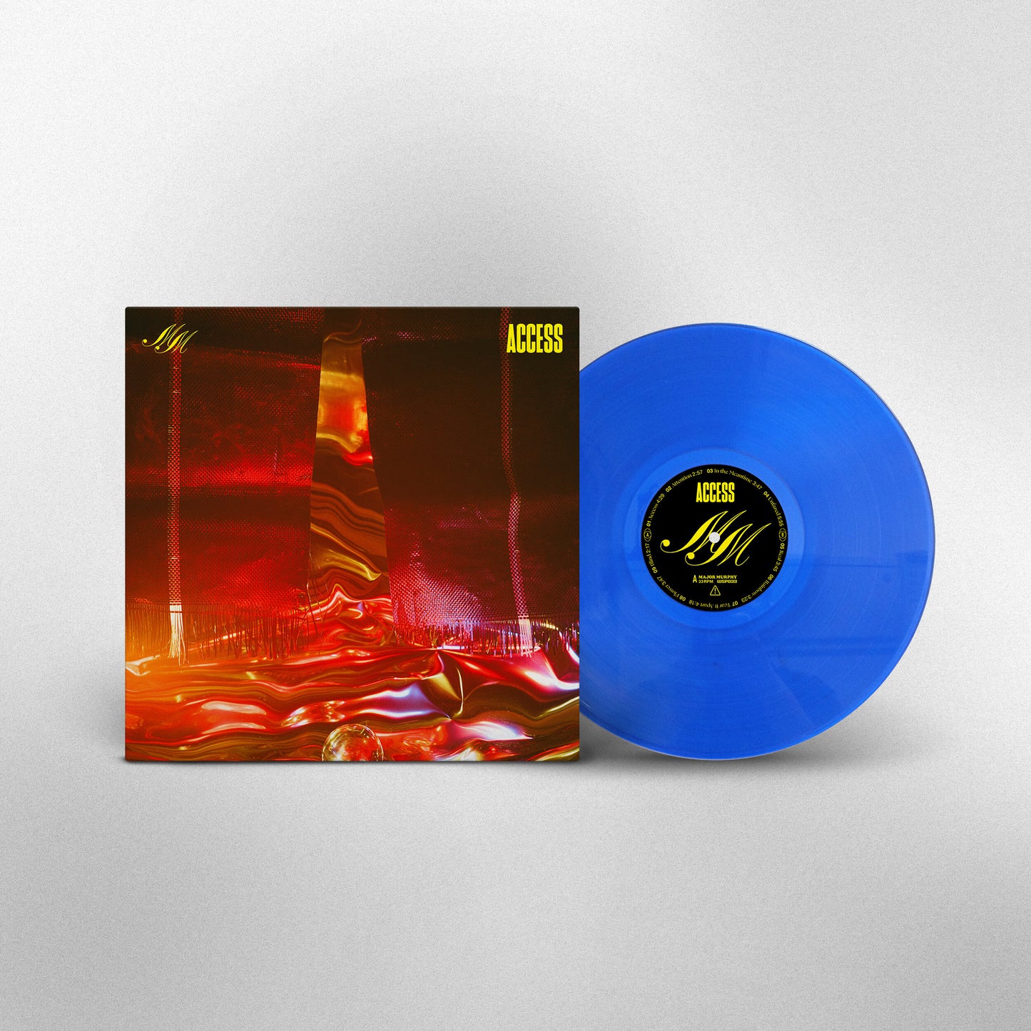 Major Merch: Access Vinyl + Long Sleeve Tee + 40 Page Newsprint