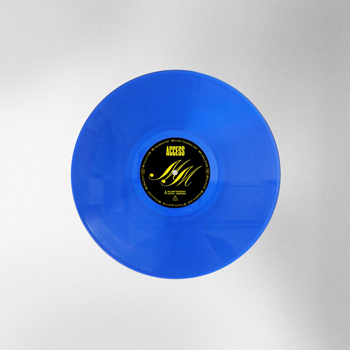 Major Murphy - Access: Transparent Blue Vinyl