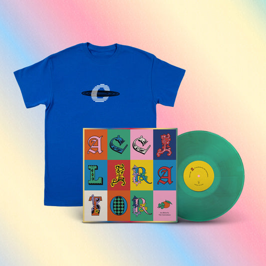 BUNDLE: Accelerator "Clover" Vinyl + Logo Tee