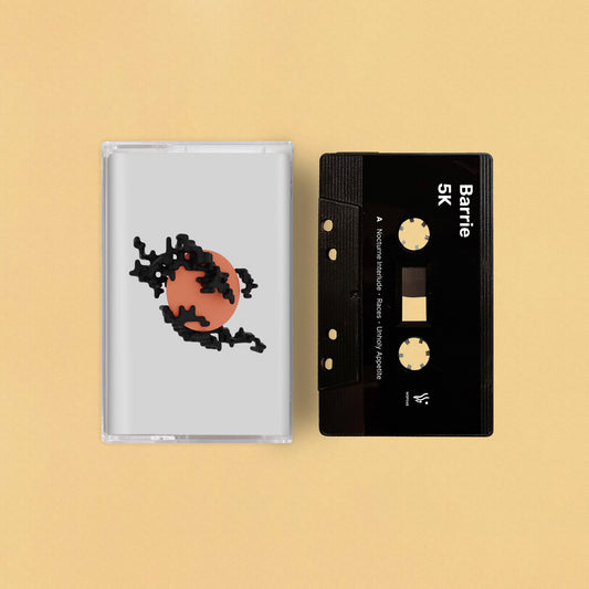 Barrie '5K' Black Cassette Tape