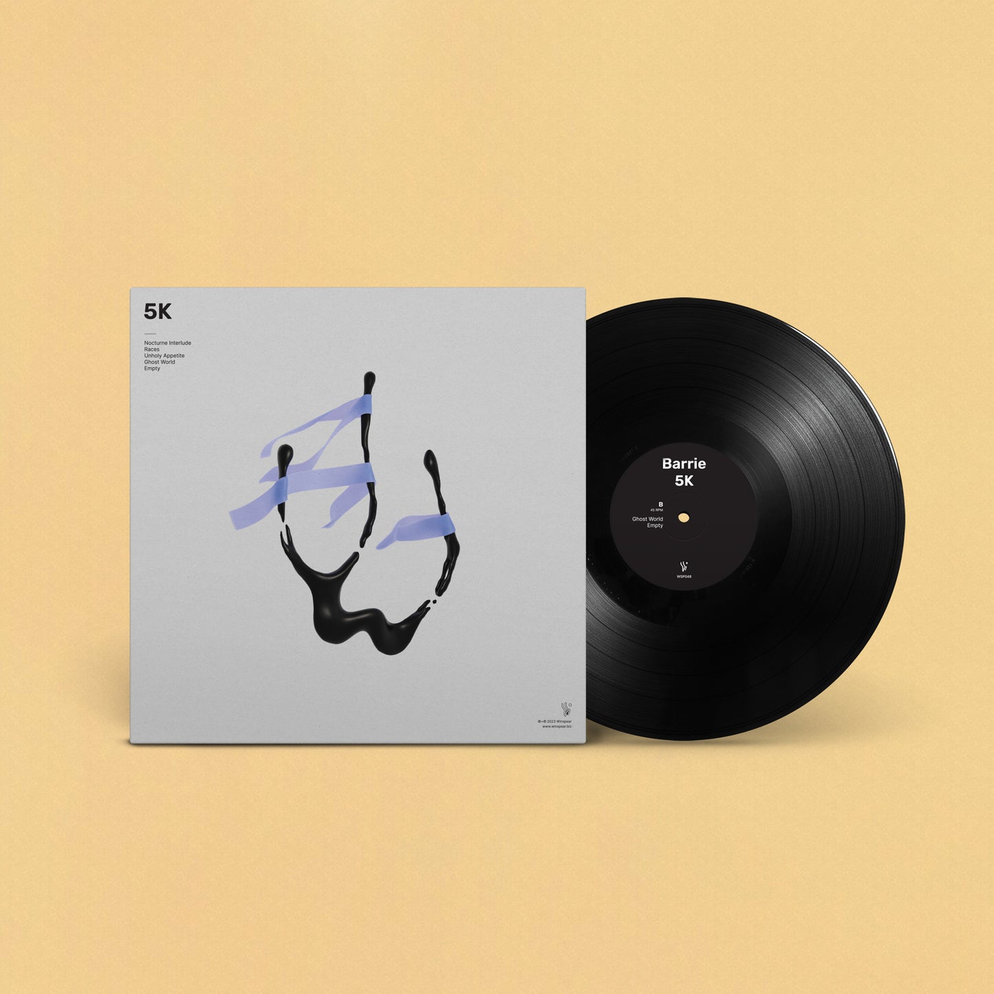 Barrie '5K' Black Vinyl