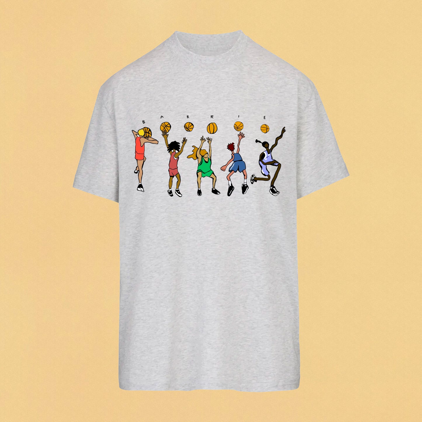 Barrie Basketball Tee